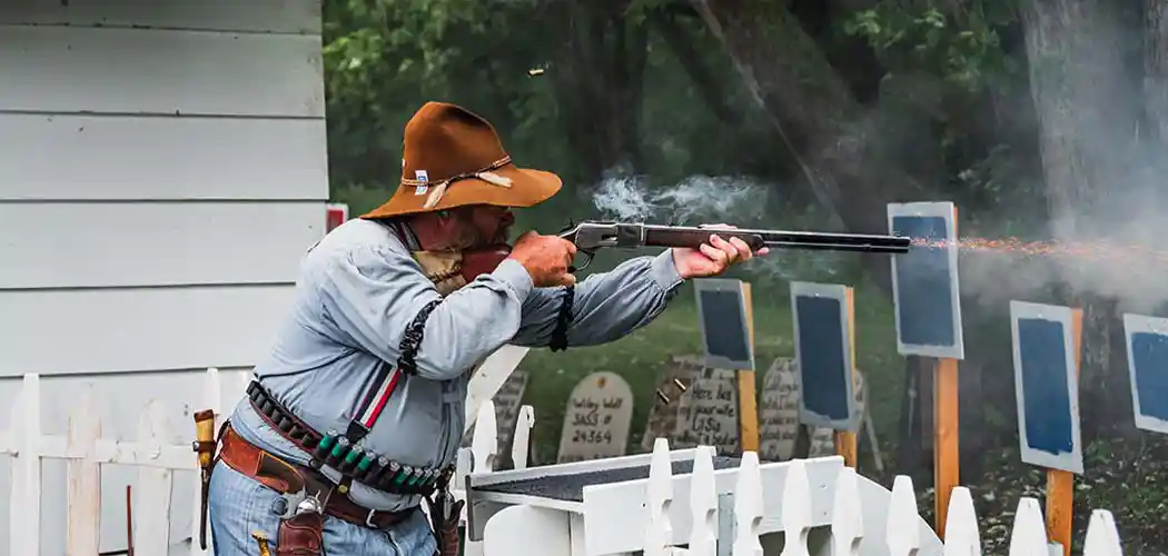sass-participant-in-traditional-western-attire-aiming-a-long-gun-during-a-competition