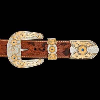 Alpine Custom Three Piece Buckle Set