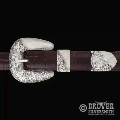 The Longhorn Sterling Silver Belt Buckle