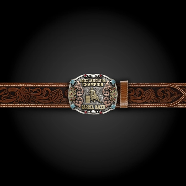 Crepe Myrtle Leather Belt