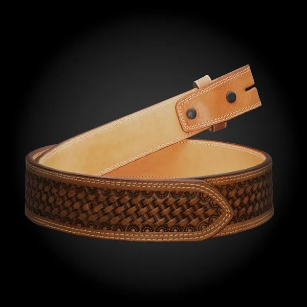 Rainier Cherry Leather Belt