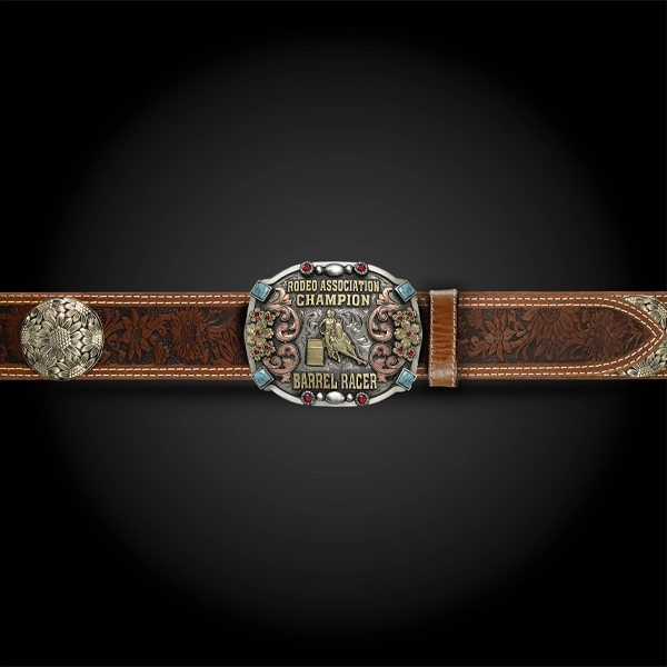 Willow Concho Leather Belt