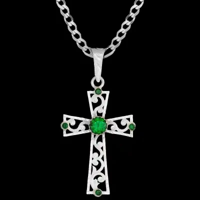 Amos Custom Cross Pendant