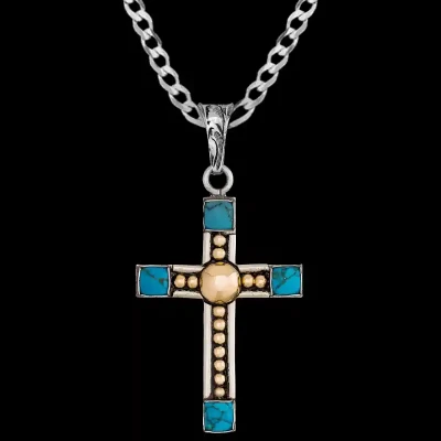 Deuteronomy Cross Pendant