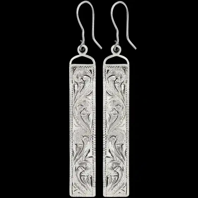 Sagebrush Rectangle Earrings