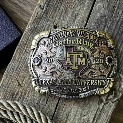 Graduation Buckles - Texas University Buckle - Class 2023