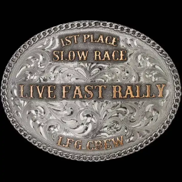 Silver Springs Belt Buckle