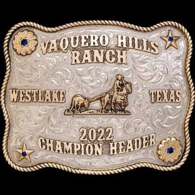 Midland Classic custom western belt buckle crafted with engraved silver for a timeless western look.