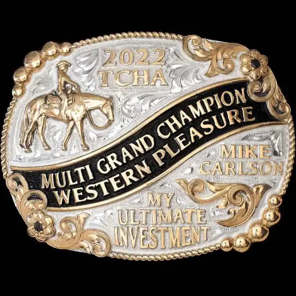 Custom Trophy Award Belt Buckles
