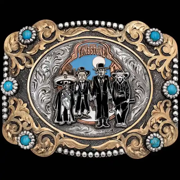 Dog Creek Belt Buckle 