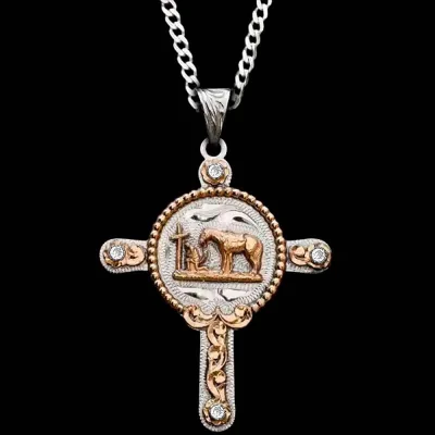Corinthians Custom Cross Pendant (In Stock)