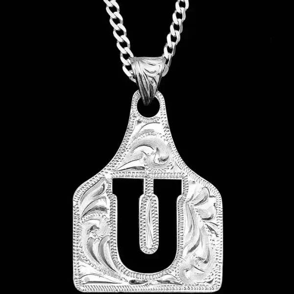 Duke Cow Tag Necklace