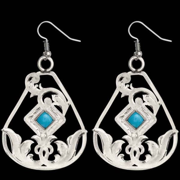 Morning Glory Earrings (In Stock)