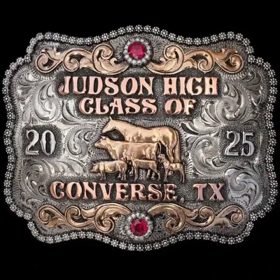 Alex Graduation Class Buckle