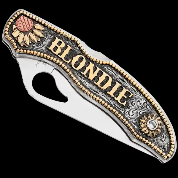 Desert Bloom Custom Knife