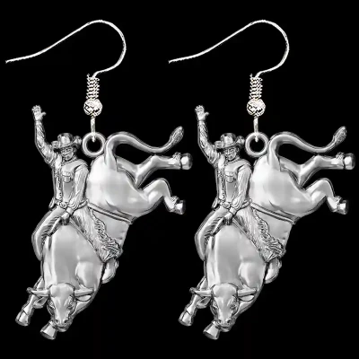 Bull Rider Earrings