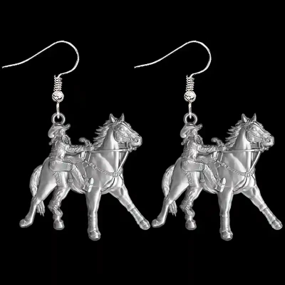 Calf Roping Earrings