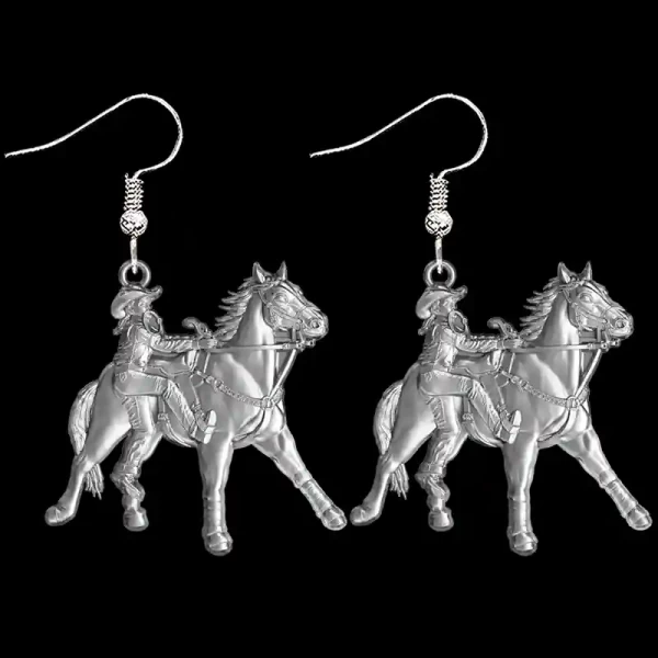 Calf Roping Earrings