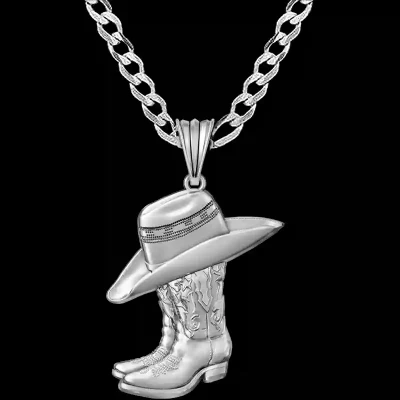 Cowboy Boots Pendant