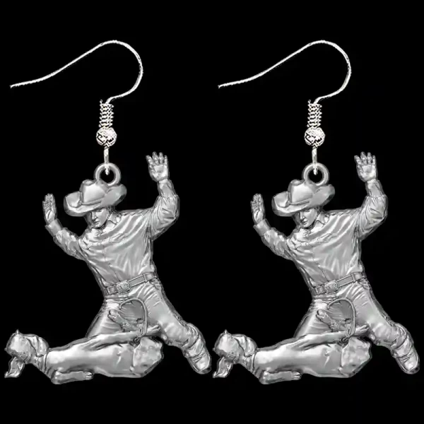 Goat Tying Earrings