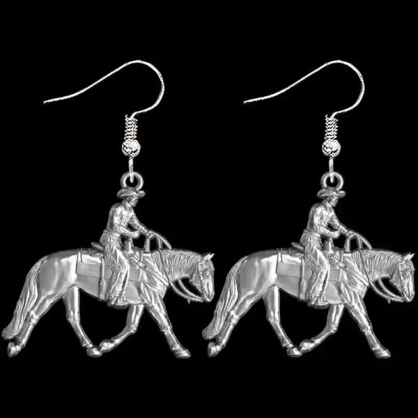Ranch Rider Man Earrings