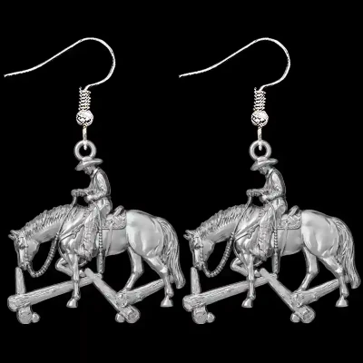 Trail Horse Earrings