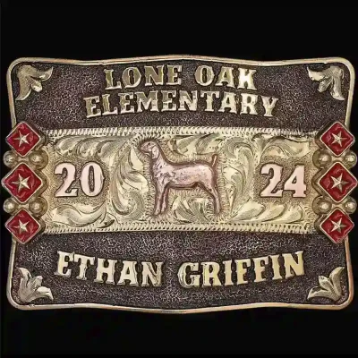 Bronco Belt Buckle