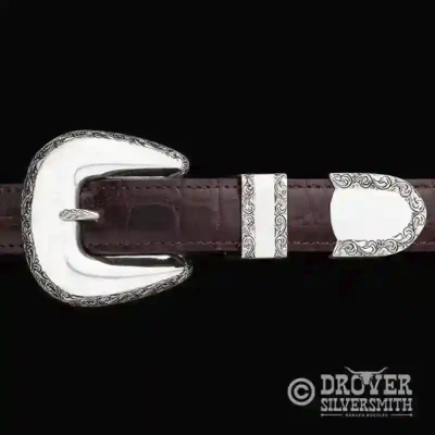 The Range Rider Sterling Silver Belt Buckle