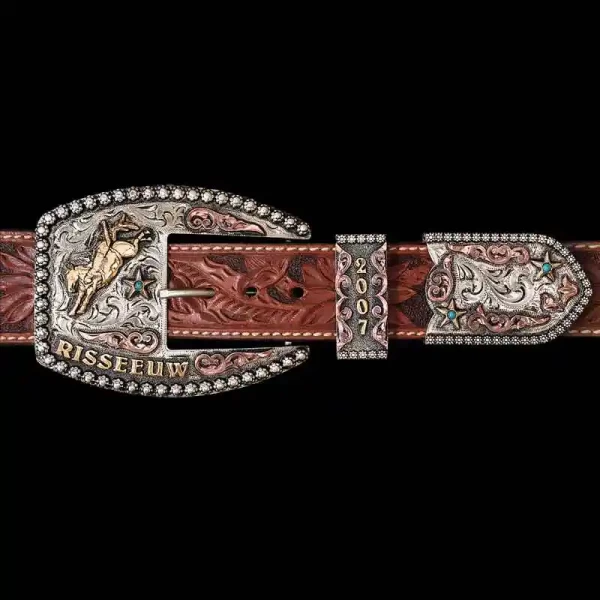 Wilmington Classic Custom Three Piece Buckle Set 