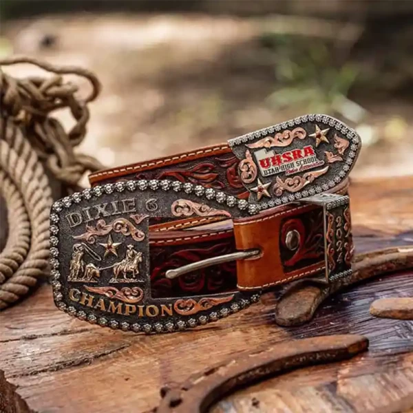 Wilmington Custom Three Piece Buckle Set