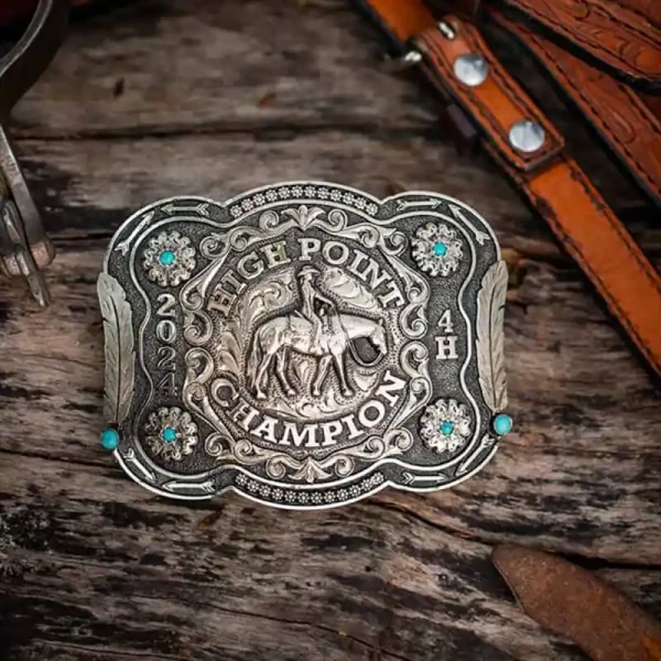 Corpus Christi Classic Belt Buckle