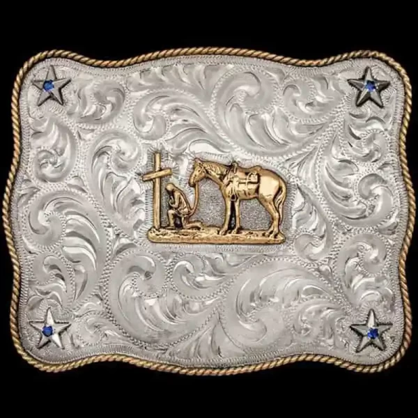 Cowboy Church Belt Buckle (In Stock)
