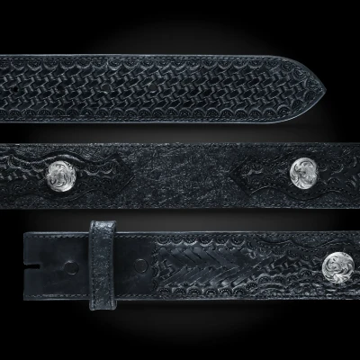 Mahogany Leather Belt