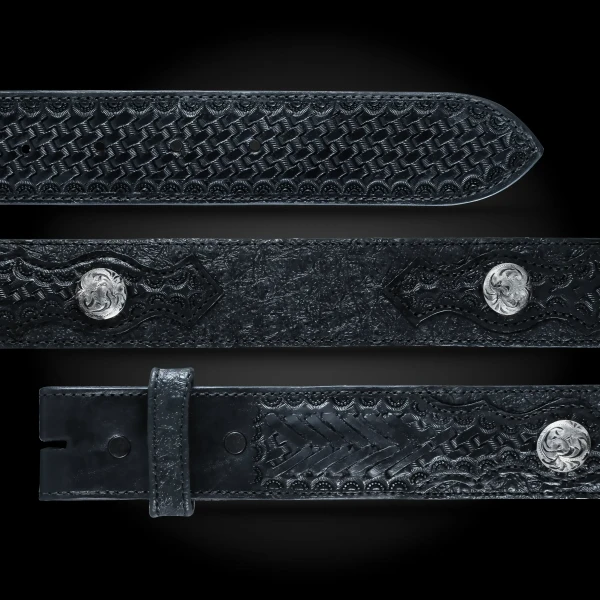 Mahogany Leather Belt