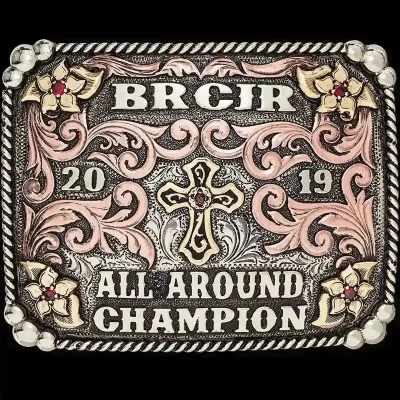 Calico Belt Buckle