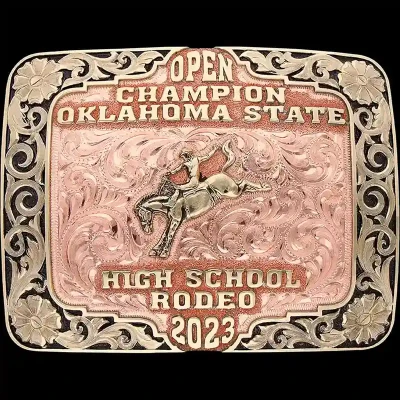 Decatur Rodeo Belt Buckle