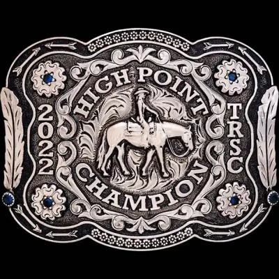 Corpus Christi Classic Belt Buckle