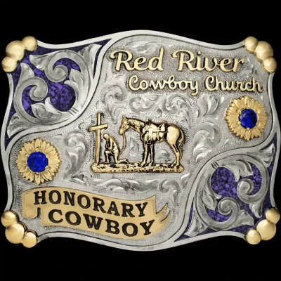 Fredericksburg Turquoise Belt Buckle 