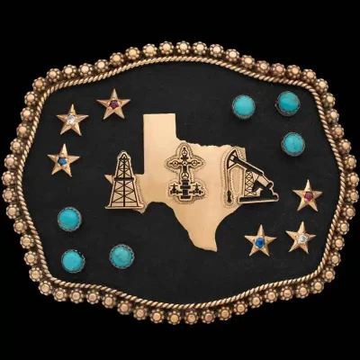 Texas City Belt Buckle