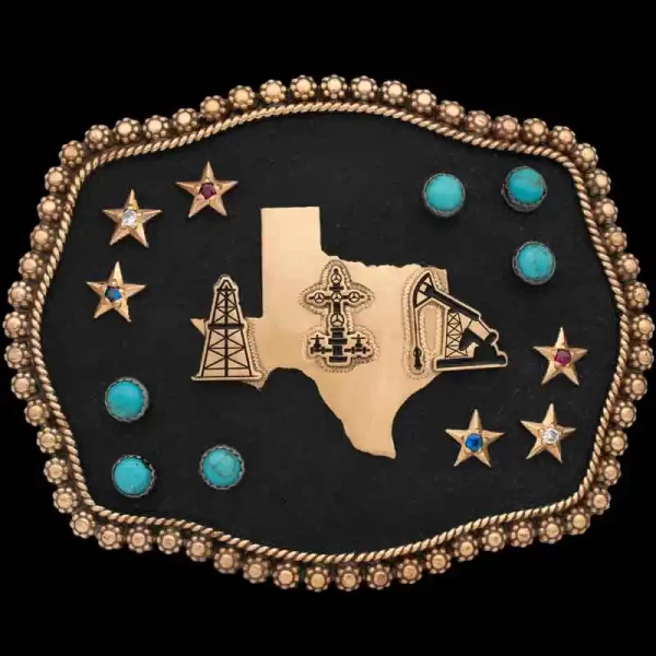 Texas City Belt Buckle