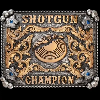 Trap Shooting Belt Buckle (In Stock)