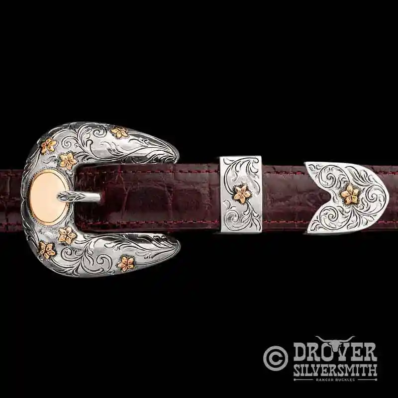 The Southfork Sterling Silver Belt Buckle