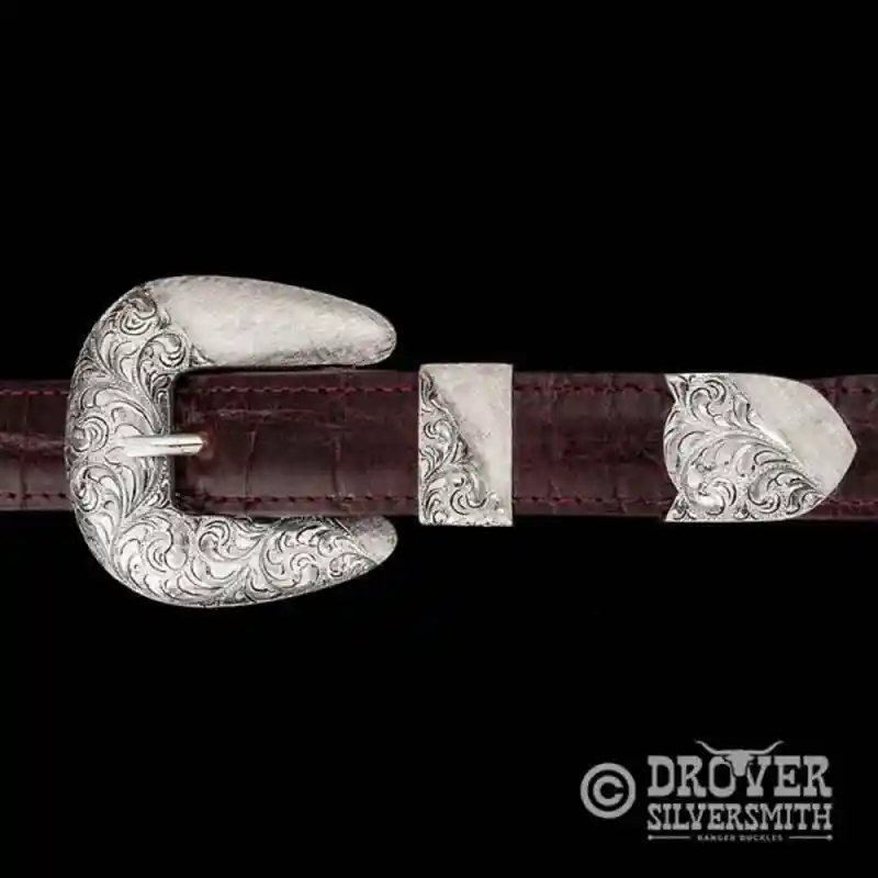 The Wrangler Sterling Silver Belt Buckle