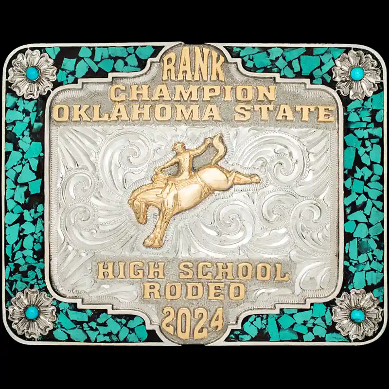 Astoria Turquoise Belt Buckle 