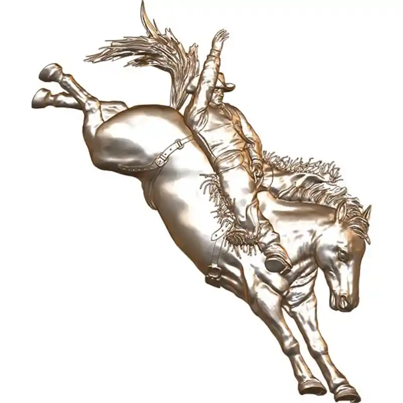Bareback Bronc Rider