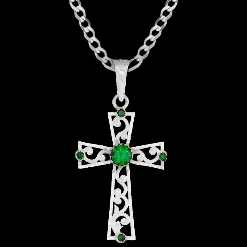 Amos Custom Cross Pendant