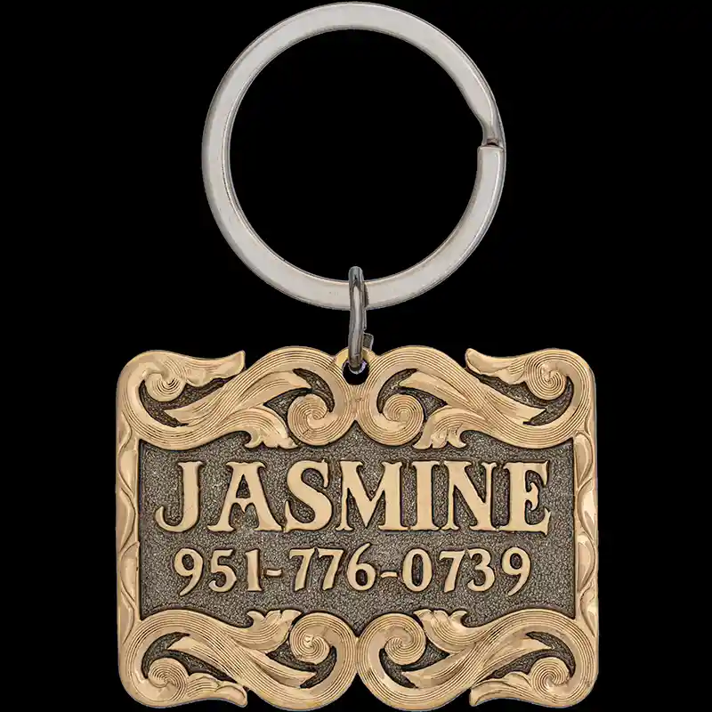 Jasmine Custom Dog Tag