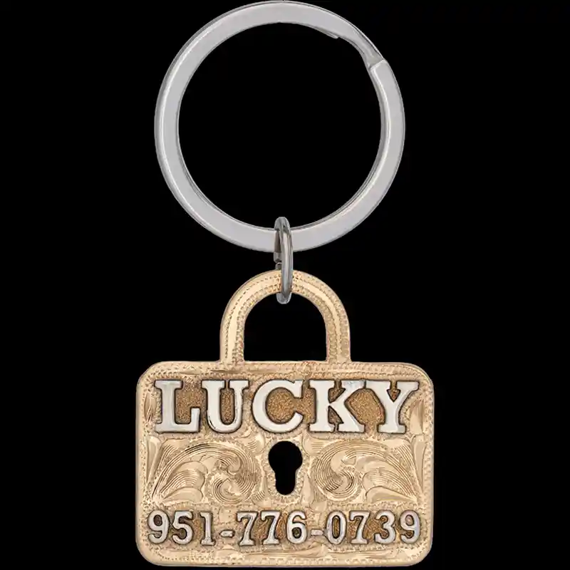 Lucky Custom Dog Tag
