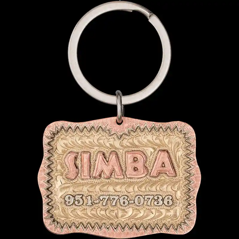 Simba Custom Dog Tag