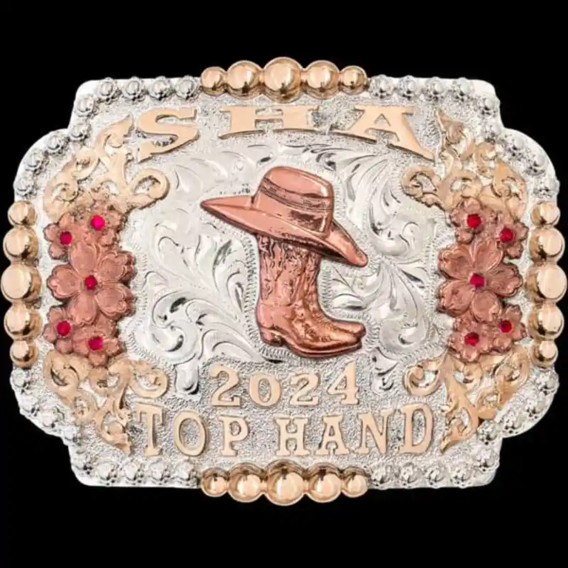 Laurel Belt Buckle